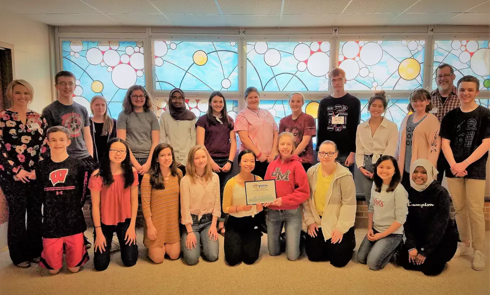 Rochester High School Students Win Award for Fighting Cancer