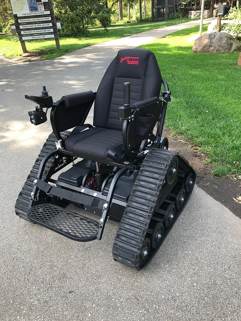 Amazing New Action Trackchair Arrives to Use in Rochester Parks!