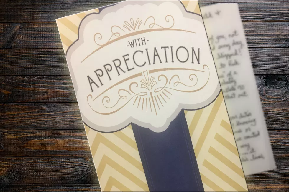 Beautiful Thank You Note Sent to Olmsted County Sheriff&#8217;s Office