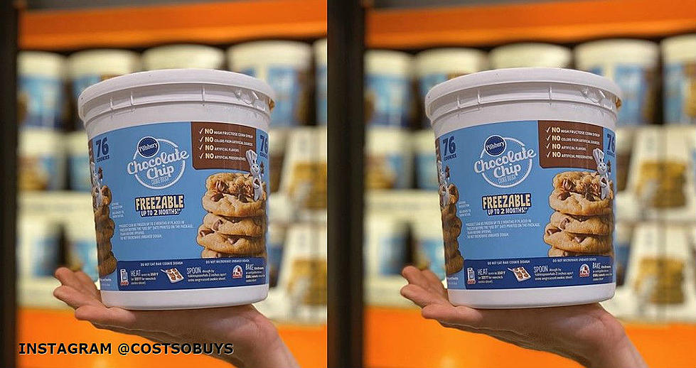 Giant Tub &#8216;O Cookie Dough at St. Cloud Costco Freezable for 2 Months