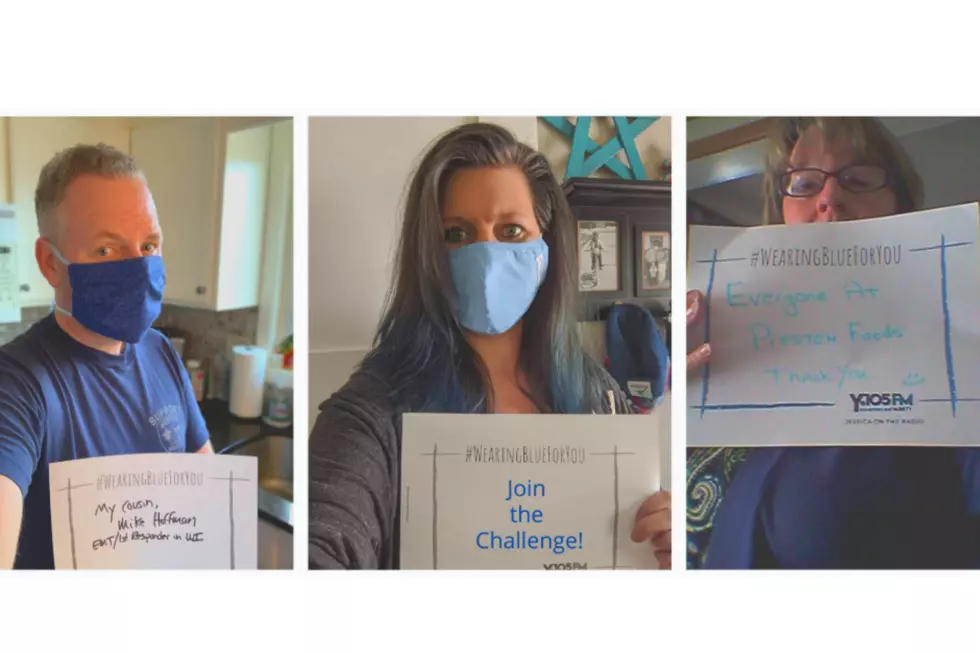Minnesotans Taking Selfies For The #WearingBlueForYou Challenge