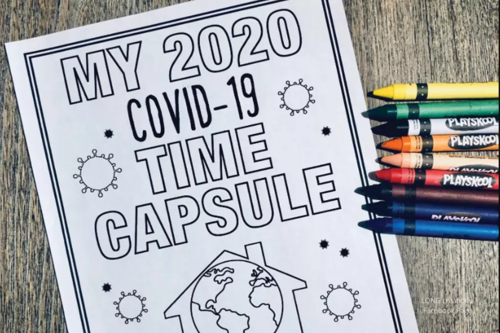 Free Covid-19 Time Capsule Coloring Pages for Kids and Adults