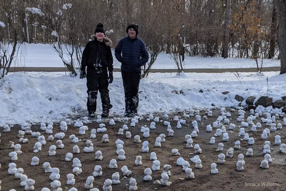 Rochester Kids Create 235 Snowmen for E-Learning Class