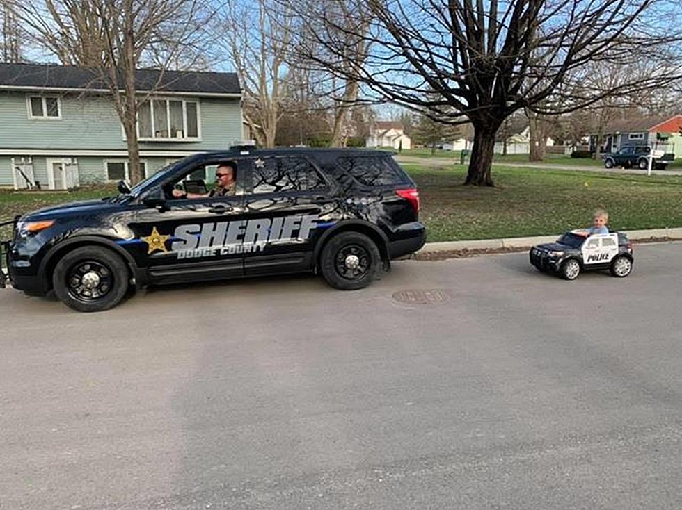 On-Duty Dodge County Deputy Stopped By Police