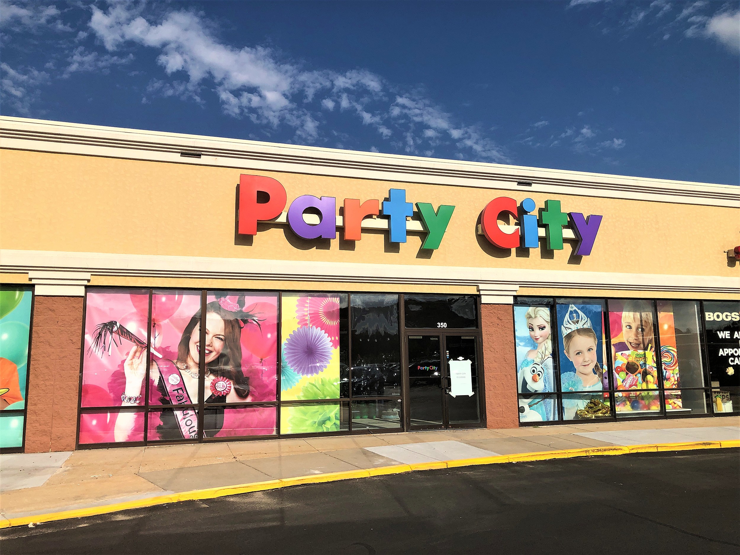 party city nottingham square shopping center hours