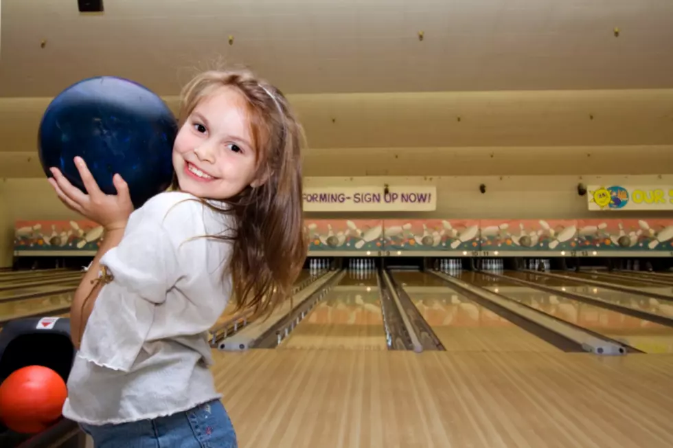 Girl Bowling-Horizontal