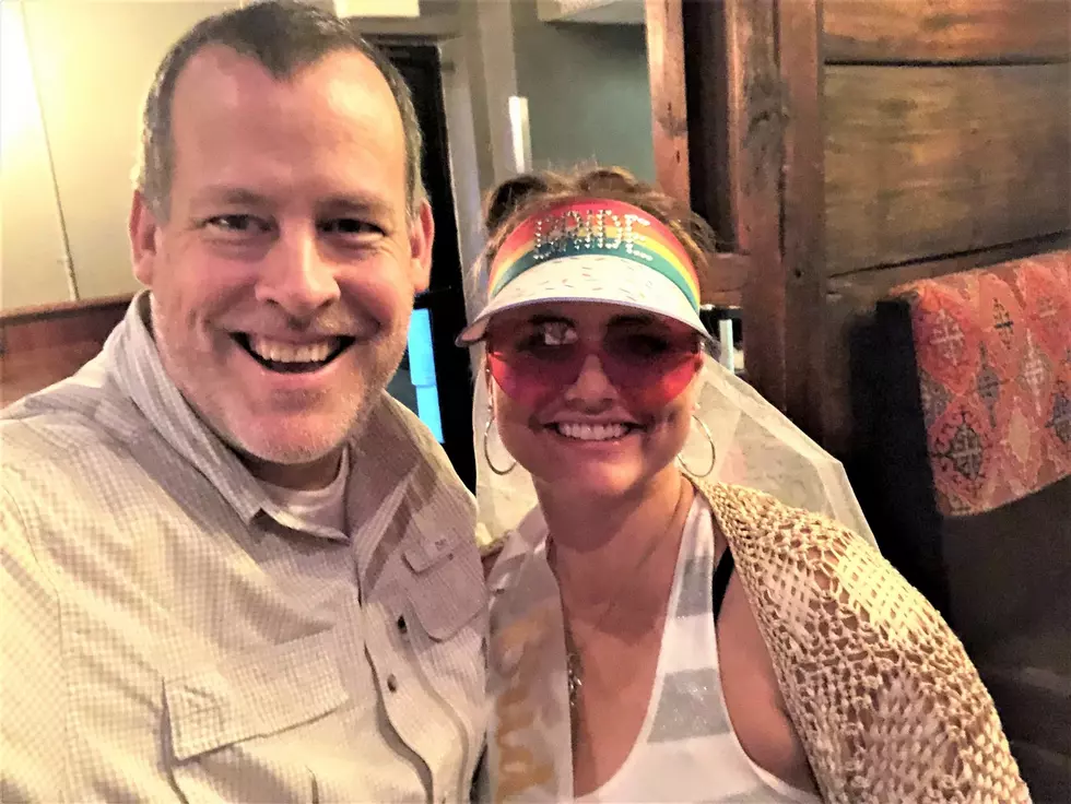 James Rabe with Jamie, the Bride to Be
