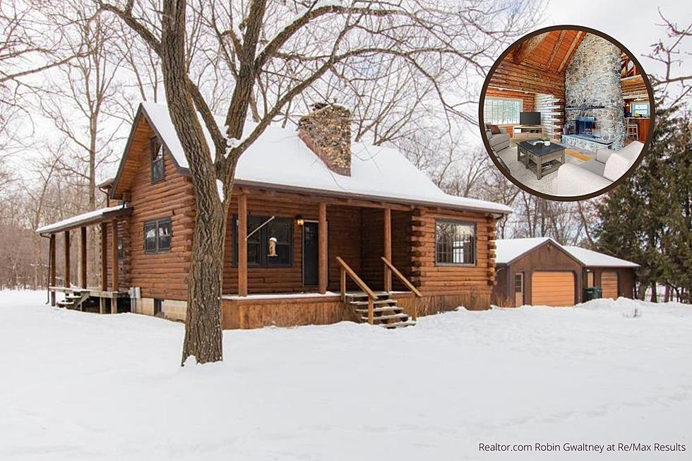 Adorable and Cozy Log Cabin In The Woods Now For Sale in Rochester