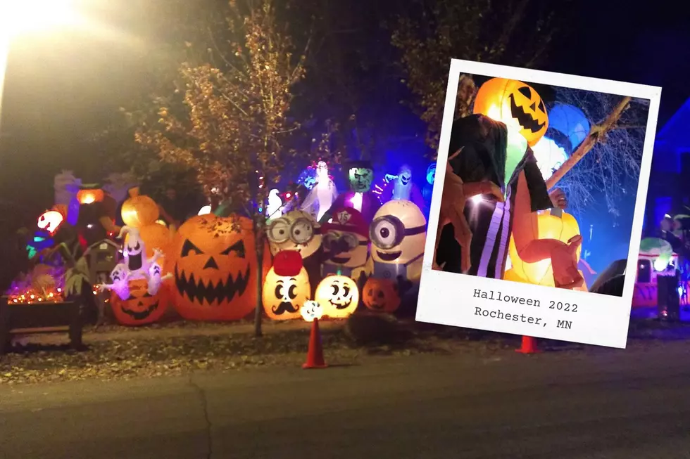 Rochester House Goes All Out For Halloween With 130+ Inflatables