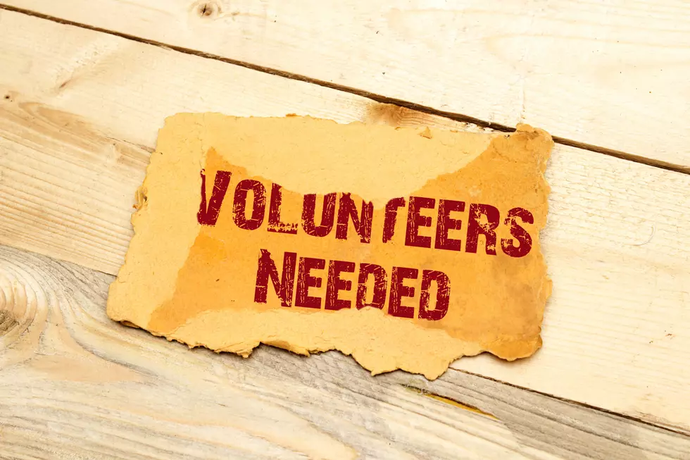 Conceptual writing showing Volunteers Needed