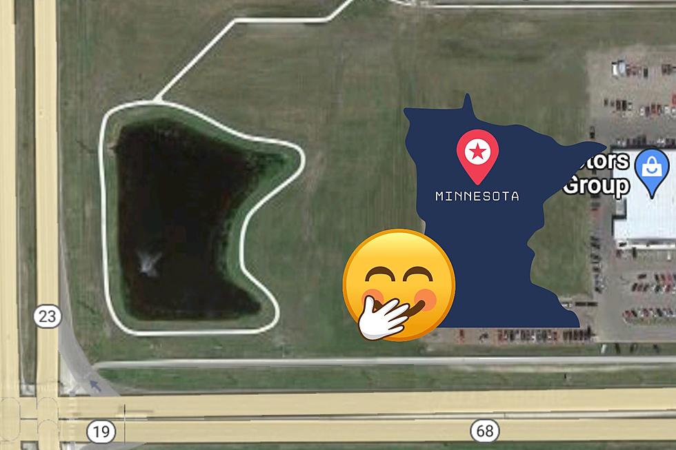 Small Minnesota Town Has a Very Unique Looking Pond!