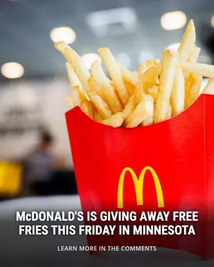 Free McDonald's Fries Are Back In Minnesota For National Fry Day