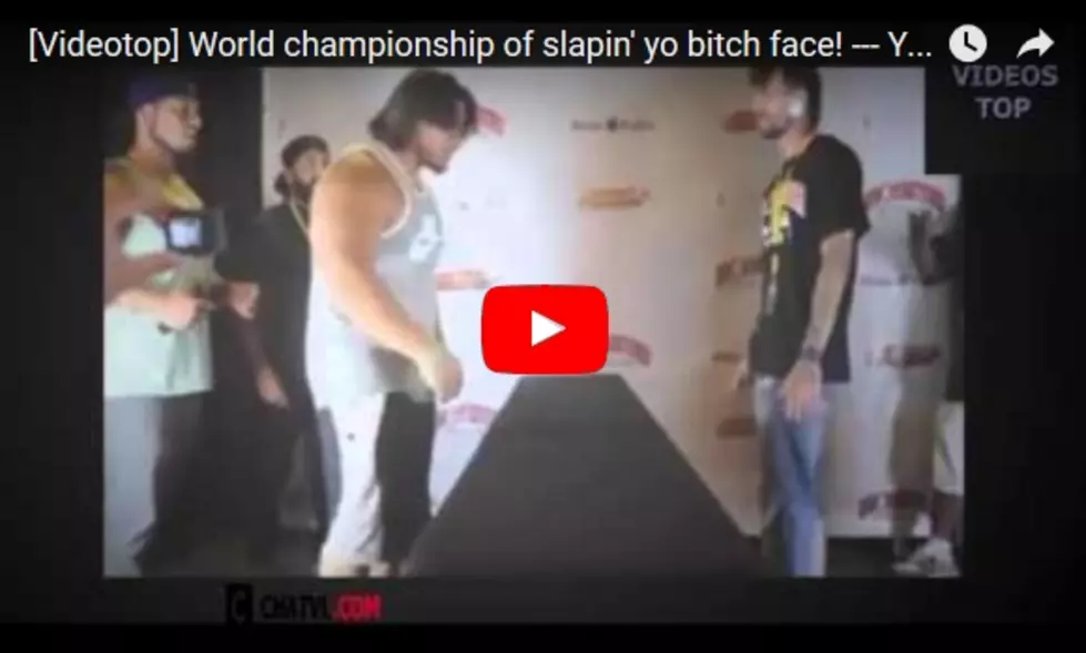 The “Slap Yo’ Face” World Championship is a REAL Thing [WATCH]