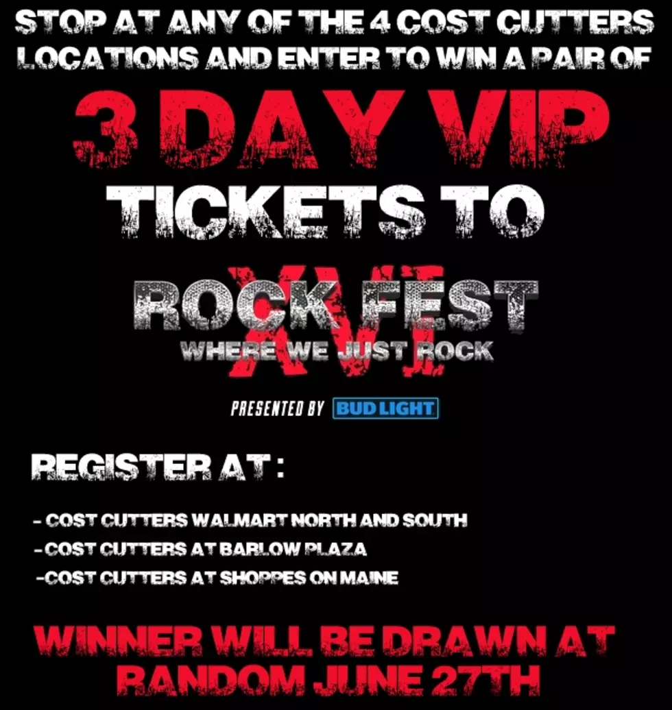 Wanna Go To Rock Fest VIP?