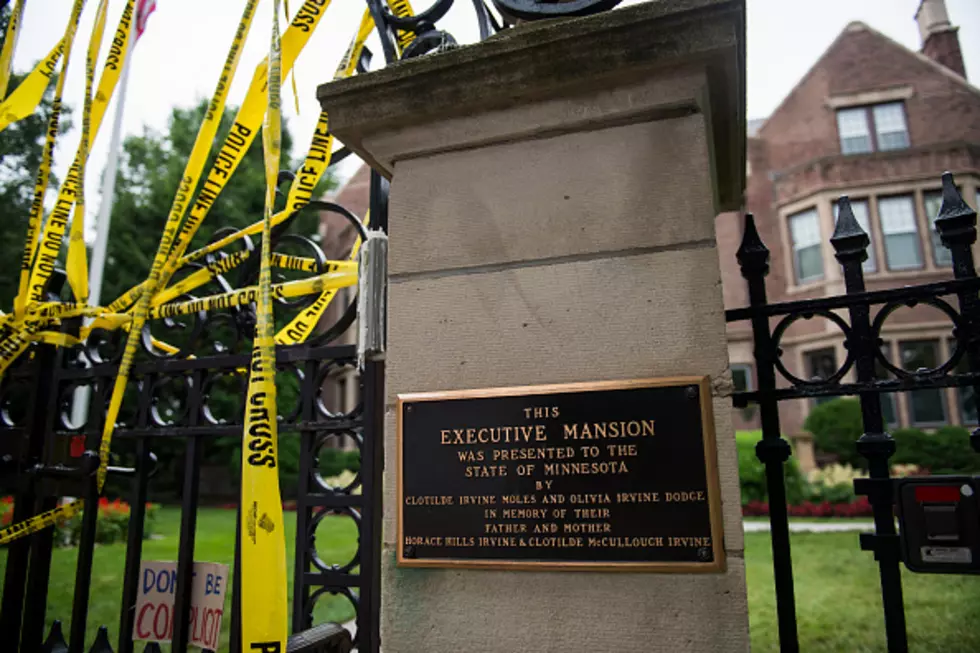 Some Dude Rammed The Minnesota Governor’s Mansion Gate