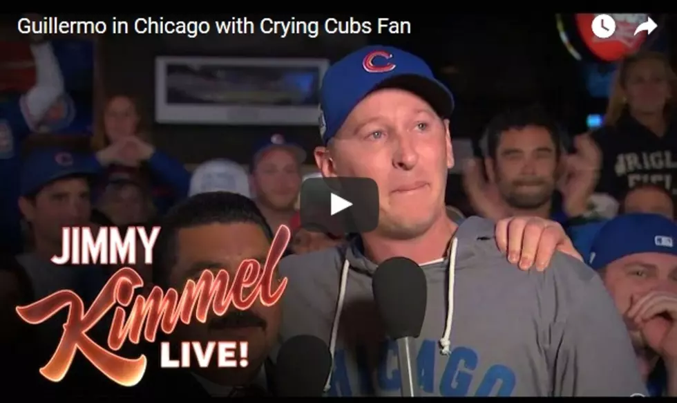 Jimmy Kimmel Makes Cubs Fan Cry on TV&#8230;Again