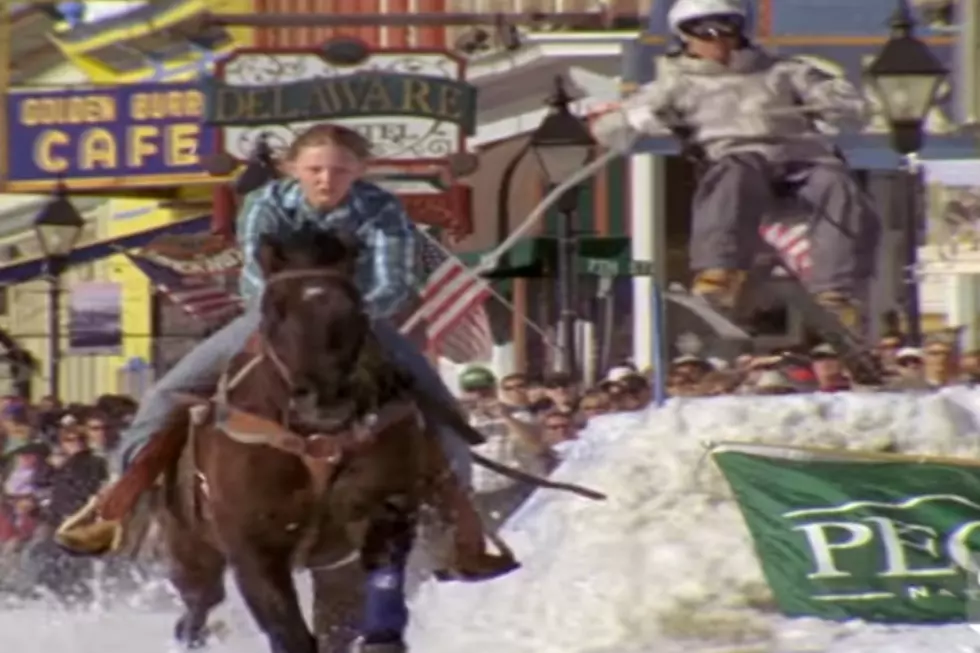 Want To See A Man On Skis Being Pulled By A Horse This Weekend?
