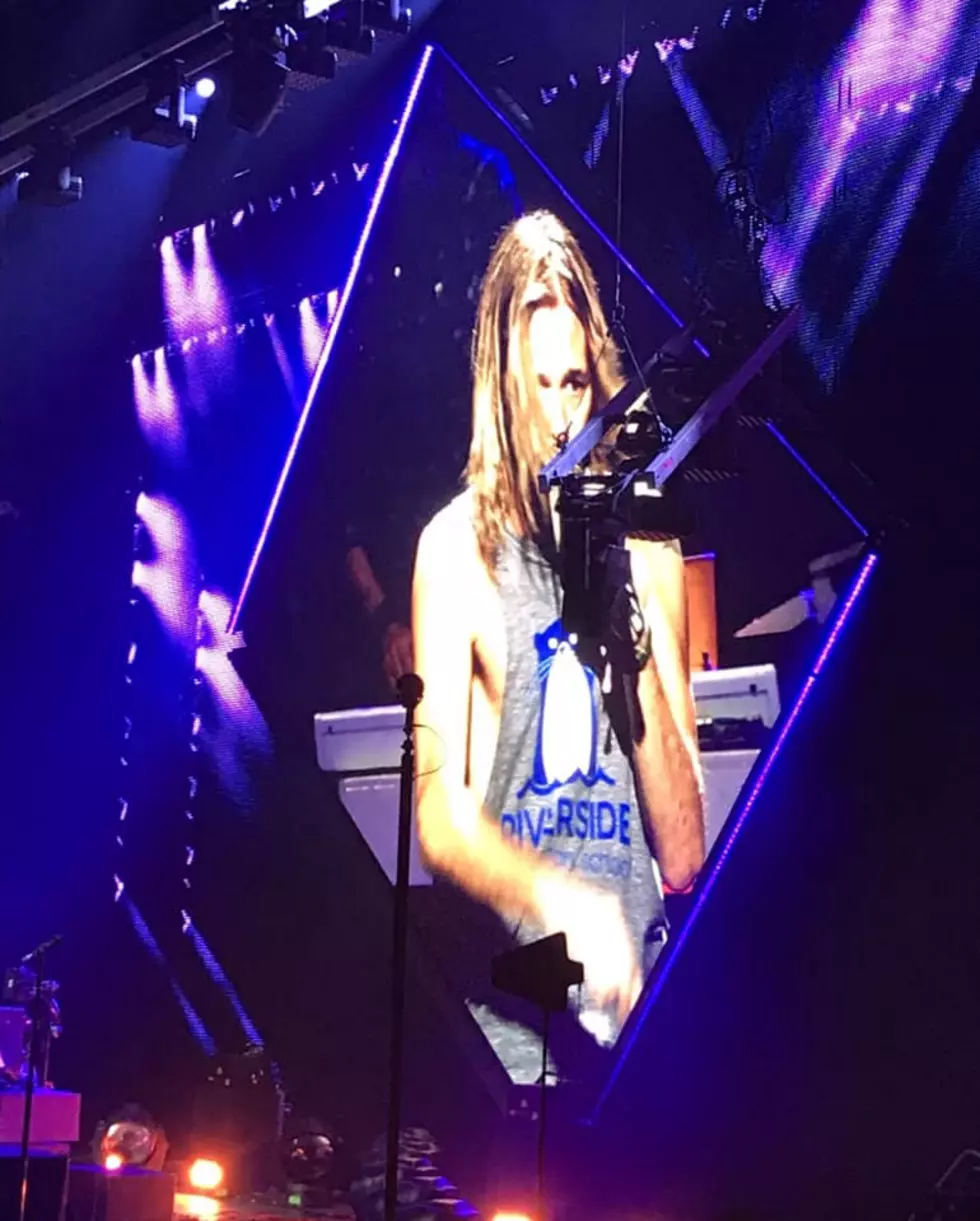 Taylor Hawkins Represents Rochester Onstage At 'The X'