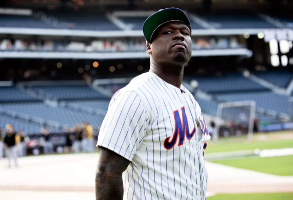 50Cent Throws A Horrible First Pitch