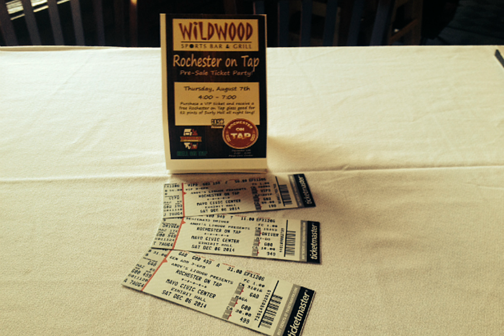 Get Your Rochester on Tap Tickets Tonight!