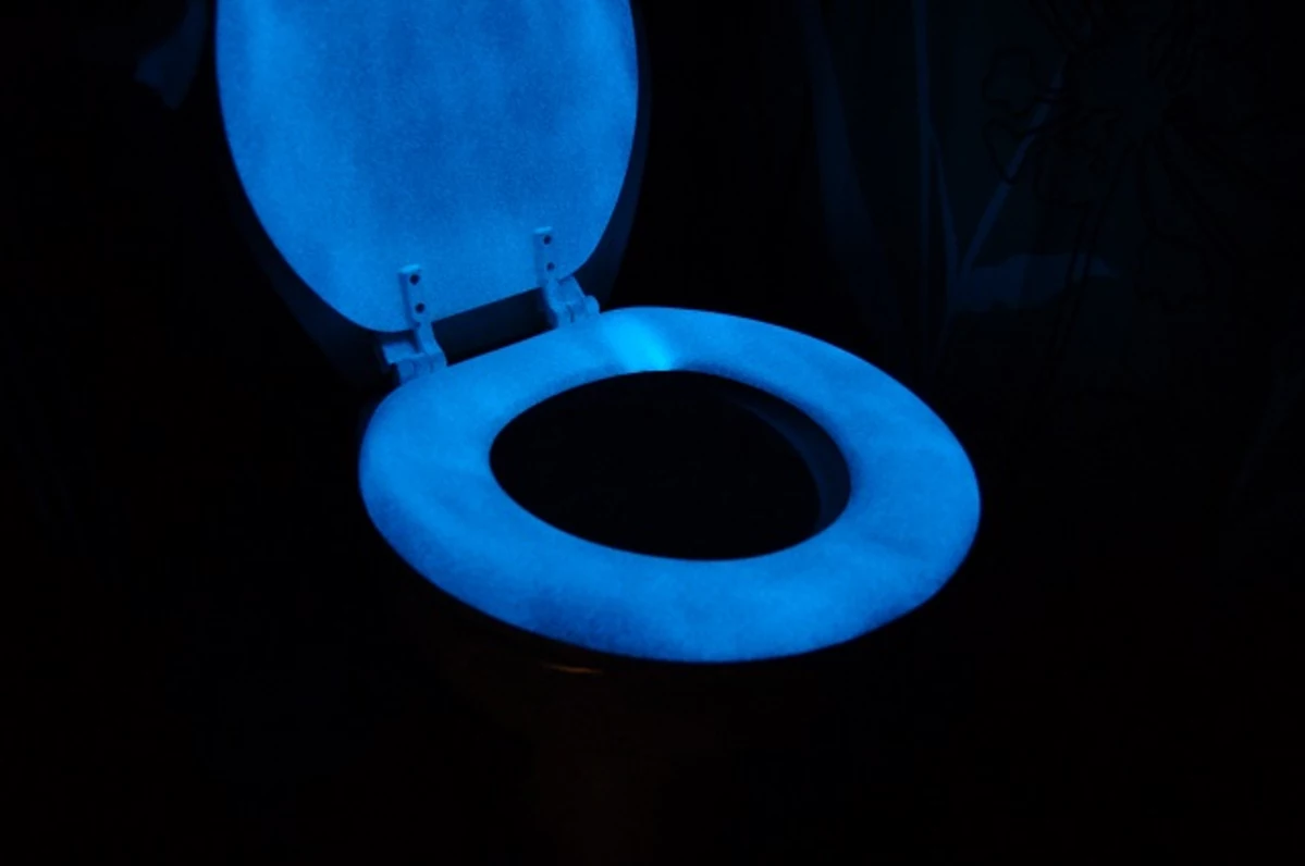 Man Invents Glow-in-the-Dark Toilet Seat So You Don't Need to Turn