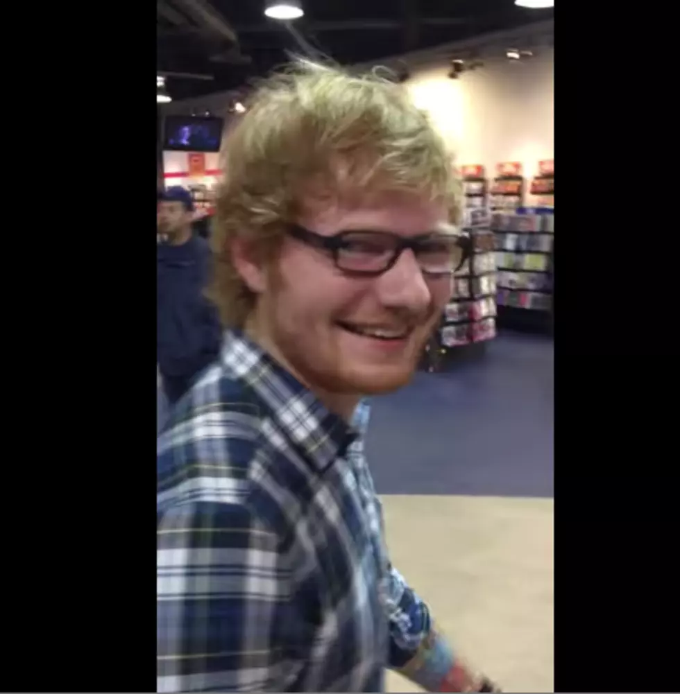 WATCH: Surprise!  It&#8217;s Ed Sheeran!