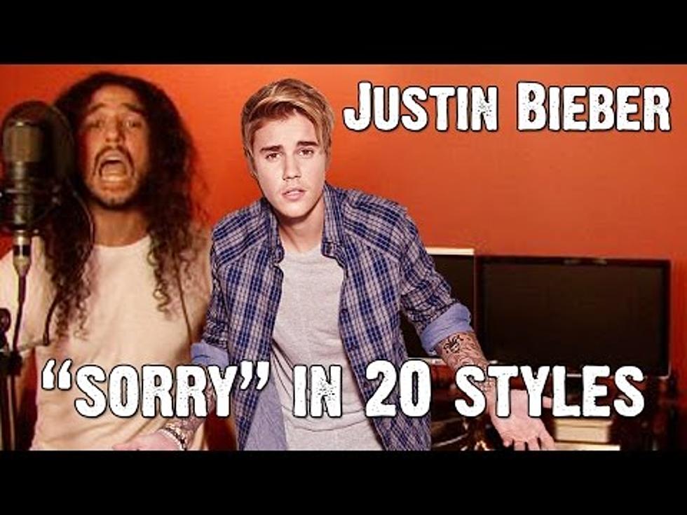 WATCH: Justin Bieber&#8217;s &#8216;Sorry&#8217; Performed In 20 Different Styles!