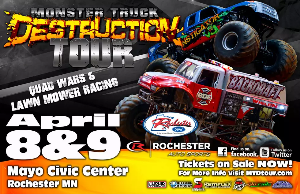 The Monster Truck Destruction Tour at Mayo Civic Center