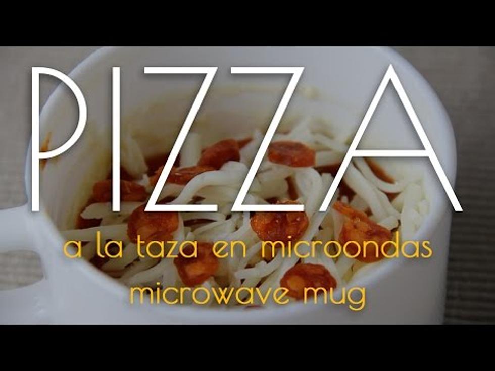 VIDEO: Microwave Mug Pizza&#8230; Say What?