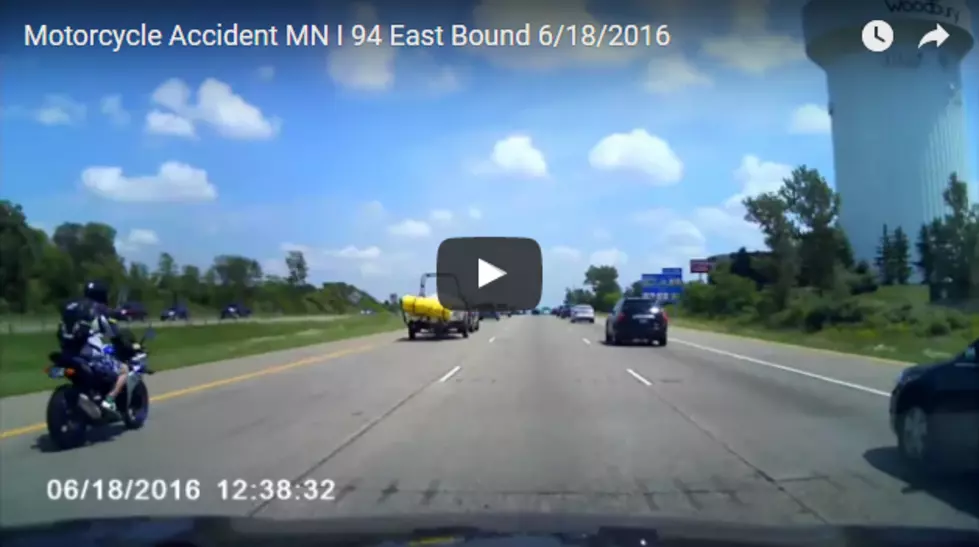 Look Out! Minnesota Motorcyclist Goes Airborne – Video
