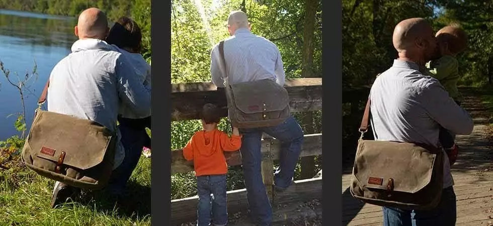 Finally, a Diaper Bag Dads WANT to be Seen Carrying!