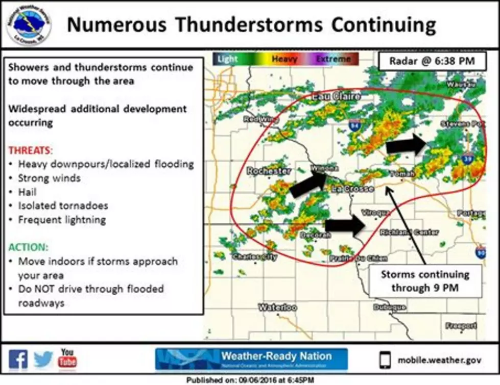 Severe Weather Possible Tonight Across KROC Listening Area