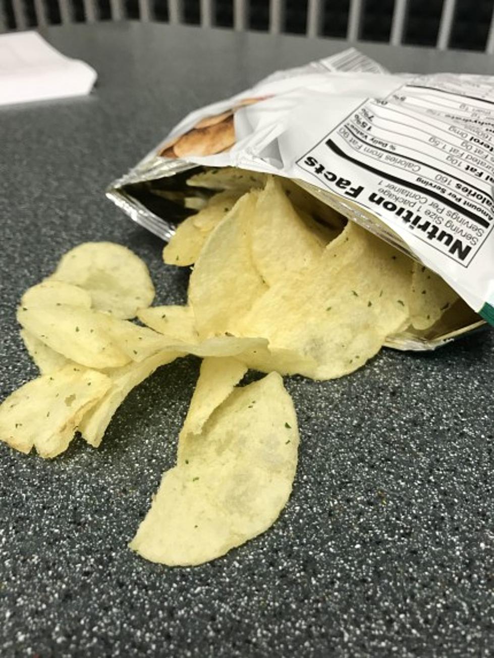 Girl Unknowingly Eats Potato Chips Covered in Something Truly Disgusting