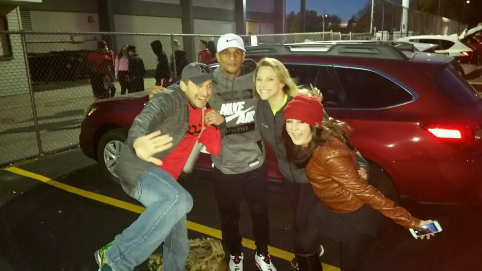 Minnesota Viking Marcus Sherels Joins KROC for Football Friday Tailgate – [Photos]