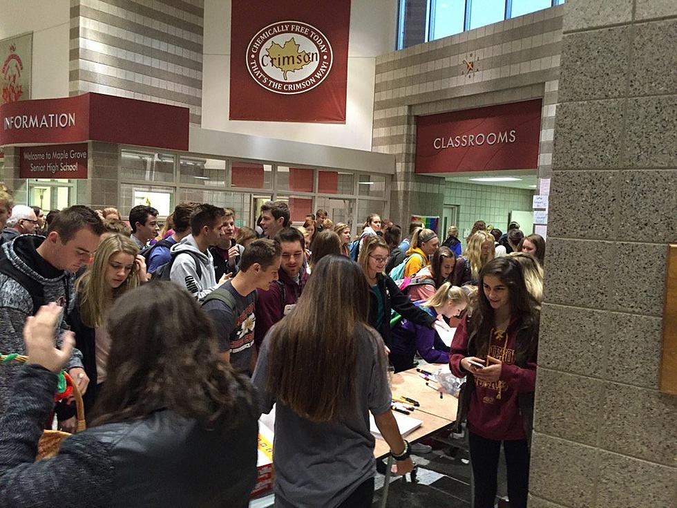 Maple Grove Senior High Students Combat Hate with Love