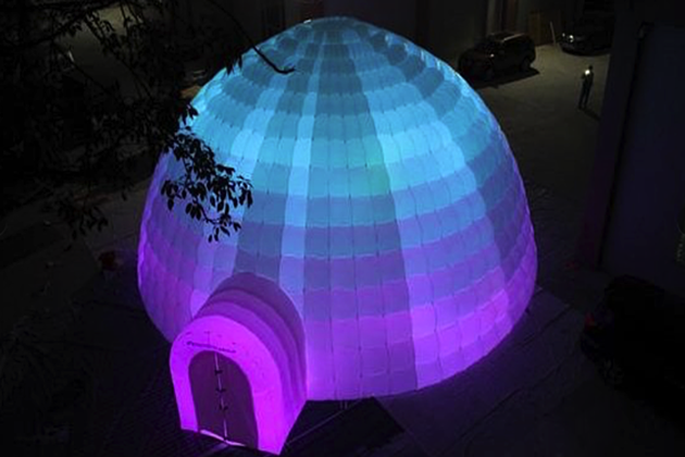Giant 40 foot Igloo to be Installed at Rochester&#8217;s Peace Plaza