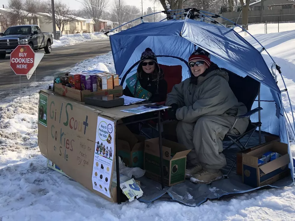 Rochester Girl Scouts Selling Cookies, Hope Every Weekend