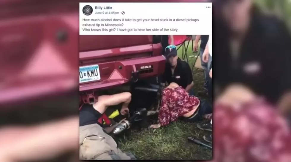 Minnesota Concertgoer Gets Her Head Trapped Inside Exhaust Pipe