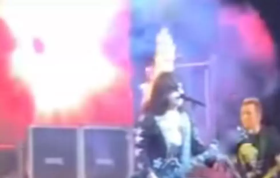 Hairball’s Lead Singer Catches on Fire and Keeps Rockin’