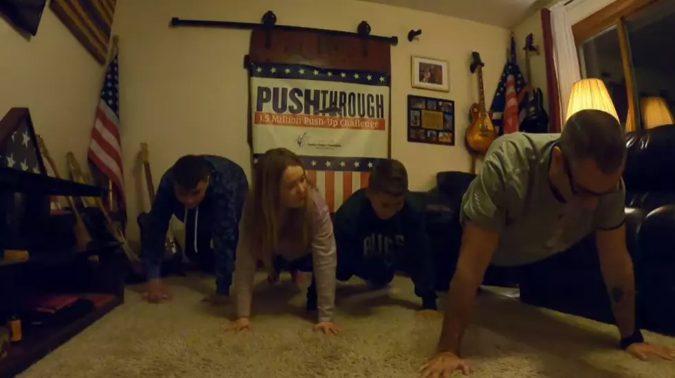 Wisconsin Dad Attempting to Break Push-Up World Record