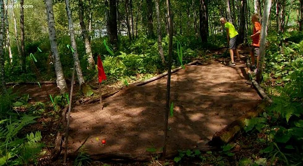 Two Minnesota Boys Built an Epic Mini-Golf Course in the Woods