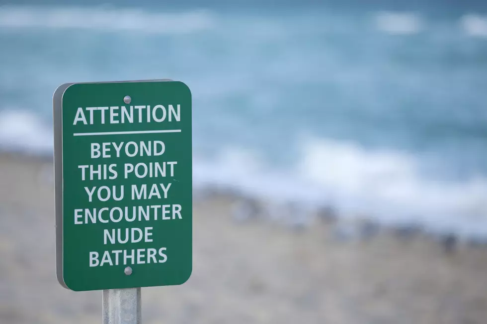 Nude Beach Sign