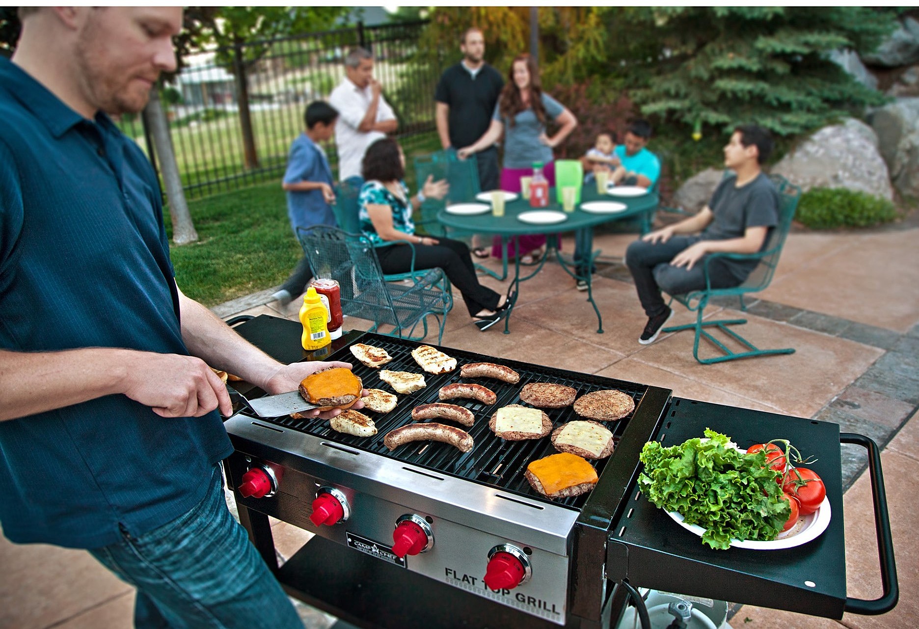 Dad s Day Giveaway Score a Brand New Flat Top Grill Meat Beer