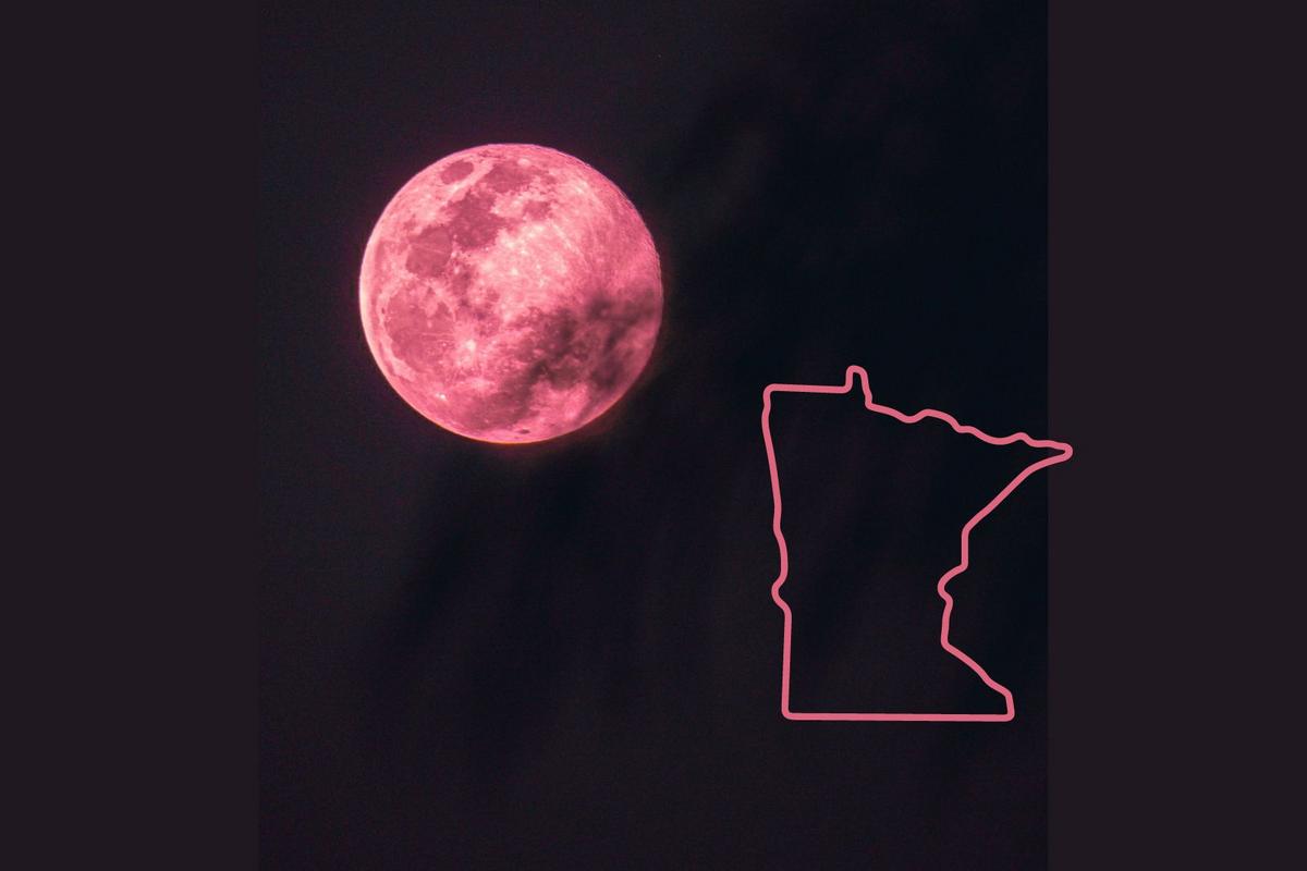 Read more about the article When we can see the beautiful and unique Strawberry Moon in MN