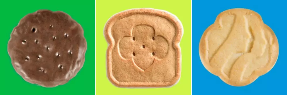 thin mint, toast yay, trefoil girl scout cookies