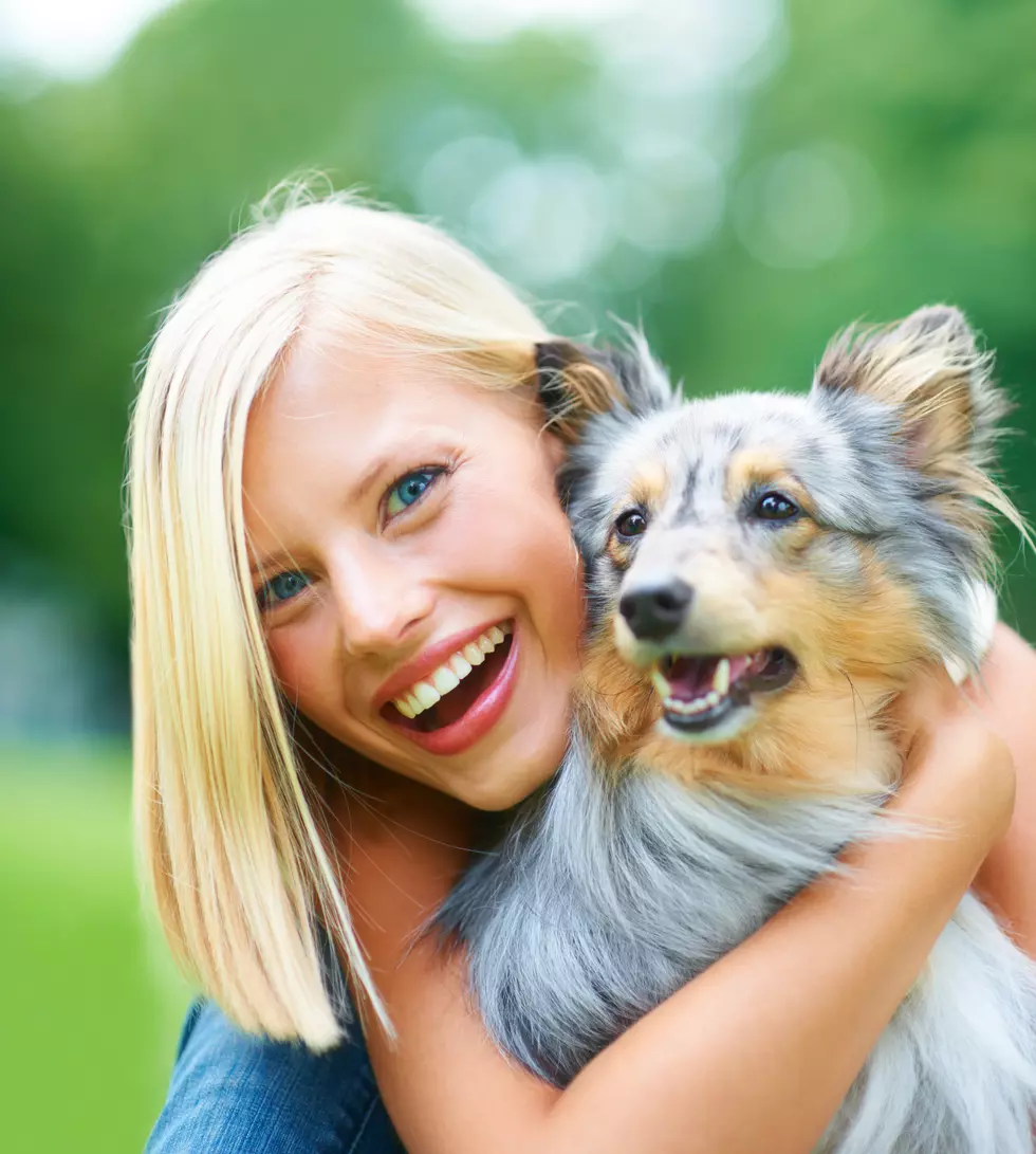 Her dog brings out the best in her