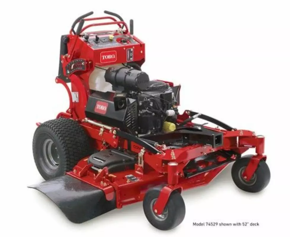 grandstand multi force stand on mower