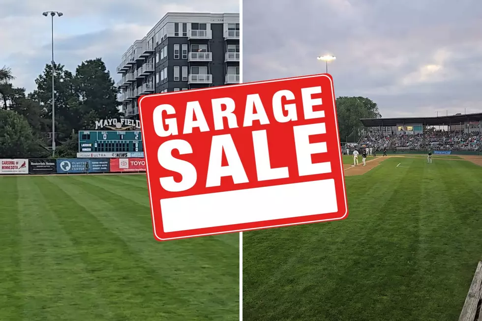 Rochester Honkers Selling Pieces of Mayo Field at Garage Sale