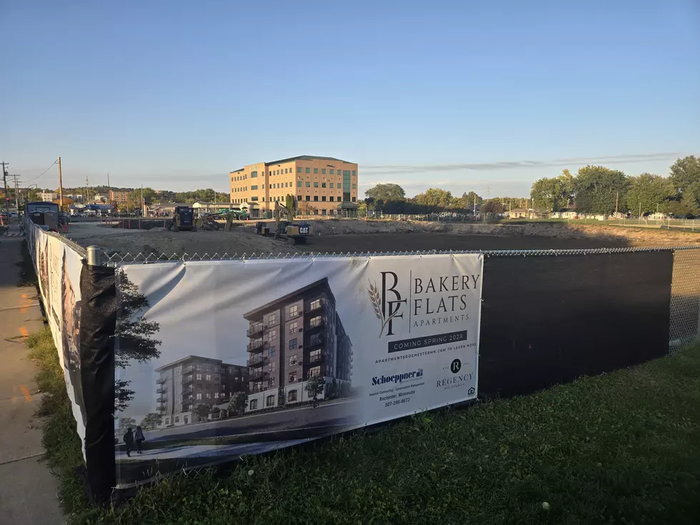 bakery flats construction site in rochester, mn