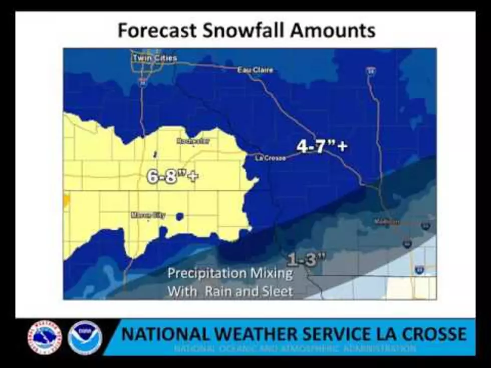 Winter Storm Warning Issued for Southeast Minnesota